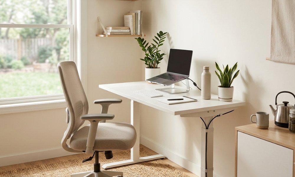 Simple Home Setup Ideas to Boost Your Daily Focus and Energy Our surroundings play an immense role in how we think, feel, and perform each day. When your living space feels cluttered or poorly arranged, your brain constantly processes background distractions, draining your cognitive reserves before you even finish your morning routine. On the flip side, intentional organization creates an environment that naturally fosters mental clarity and vitality. By implementing a few simple home setup ideas to boost your daily focus and energy, you can transform your space into a personalized engine for productivity and well-being. Why Your Living Space Controls Your Mental Energy Your brain relies heavily on visual cues to determine whether it should be alert, relaxed, or stressed. Cluttered surfaces, dim lighting, and uncomfortable seating signal chaos to your nervous system, leading to fatigue and procrastination. When you deliberately organize your home environment, you reduce unnecessary decision fatigue. A well-designed room acts as a passive nudge, helping you dive into deep work effortlessly while preserving energy throughout the afternoon. Designing a Dedicated Workspace That Signals Focus Blending your relaxation areas with your work zones creates psychological confusion. If you answer emails from bed or analyze spreadsheets on the couch, your brain struggles to associate any single location with high performance. Eliminating Dual-Purpose Confusion Establish a clearly defined boundary for work, even if you live in a compact apartment: Set Up a Fixed Work Zone: Reserve one specific desk, table corner, or nook exclusively for tasks requiring concentration. Pack Away Work Items: At the end of the workday, pack your laptop, notebooks, and cables out of sight so your brain recognizes it is time to unwind. Optimizing Natural and Artificial Lighting Lighting is one of the most powerful regulators of human energy levels and mood. Poor lighting causes eye strain and triggers early sleepiness, while proper illumination keeps you sharp and attentive. The Power of Circadian Lighting Aligning your indoor lights with natural daylight patterns supports your internal body clock: Position Near Windows: Place your desk perpendicular to a window to maximize daytime natural light without creating harsh screen glare. Use Cool White Light for Focus: During work hours, use bright, cool-toned LED bulbs (around 4000K to 5000K) to promote alertness. Switch to Warm Lighting in the Evening: Transition to warm, dim lamps after dusk to signal to your body that it is time to rest. Eradicating Visual Clutter to Calm Your Mind Visual clutter competes for your cognitive attention. Every stray paper, random mug, or unorganized stack of mail represents a tiny task your brain feels compelled to resolve. Keep your primary vision field minimal: Apply the Clear Surface Rule: Keep only your daily essentials—like a notebook, water bottle, and computer—on your desk top. Utilize Vertical Storage: Install wall shelves, magnetic boards, or hanging organizers to keep tools within arm's reach without overcrowding flat surfaces. Incorporating Ergonomic Furniture for All-Day Comfort Physical discomfort is a major drain on mental stamina. Poor posture restricts breathing, strains neck muscles, and causes premature physical exhaustion. Desk and Chair Positioning Essentials You do not need to invest thousands in high-end gear to achieve proper posture: Eye-Level Screen Placement: Elevate your monitor or laptop so the top third of the screen sits at eye level, preventing neck slouching. Lumbar Support: Place a small firm cushion or rolled towel behind your lower back to maintain natural spine curvature. Feet Flat on the Floor: Adjust your chair height so your knees rest at a 90-degree angle with your feet flat on the floor or on a footrest. Adding Indoor Plants for Better Air Quality and Mood Integrating natural elements into your indoor space—a concept known as biophilic design—reduces anxiety and improves attention span. Low-Maintenance Options: Hardy houseplants like Snake Plants, Pothos, ZZ Plants, or Peace Lilies thrive in typical indoor lighting with minimal watering. Air-Purifying Benefits: Plants help filter indoor airborne toxins while adding vibrant color and life to an otherwise sterile desk arrangement. Managing Sound Dynamics and Acoustic Distractions Unpredictable noise from roommates, street traffic, or household appliances constantly breaks concentration. Soundproofing or masking sound transforms your home atmosphere. Soft Textiles for Sound Absorption: Add area rugs, thick curtains, or wall hangings to reduce echo in tile or hardwood rooms. Background Masking: Use white noise machines, nature soundscapes, or lo-fi instrumentals to drown out erratic ambient noises. Strategic Placement of Refreshment and Hydration Stations Mild dehydration is a leading cause of mid-afternoon headaches and sluggishness. Designing your space to make healthy choices effortless keeps your physical energy high. Keep Water Visible: Place a filled glass water bottle directly on your desk every morning so sipping becomes second nature. Create a Mindful Break Corner: Set up your coffee or tea station away from your desk. Walking to a different room for a quick beverage break encourages movement and gives your eyes a rest from screens. Organizing Tech Cables and Digital Charging Zones Tangled cords and messy power strips create a subtle sense of disorder that undermines an otherwise clean room setup. Use Cable Management Clips: Anchor charging cables to the edge or underside of your desk with adhesive clips or velcro ties. Create a Dedicated Charging Station: Establish one central drawer or tray where all personal devices, power banks, and accessories charge overnight. Final Thought Transforming your living space into a high-energy environment does not require a complete architectural overhaul. By making incremental adjustments—clearing visual clutter, optimizing lighting, establishing clear functional zones, and keeping physical comfort in mind—you build a serene backdrop that naturally supports your best work. Start with one small change today, and observe how quickly your focus and daily vitality improve.
